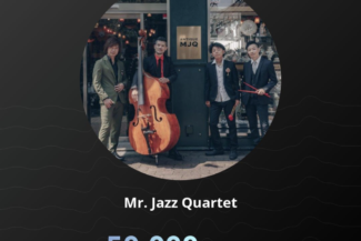 Mr.Jazz Quartet50,000再生数突破のお知らせ
